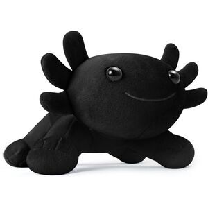 11.02 inch Black Axolotl Soft Cute Kawaii Salamander Stuffed Animal